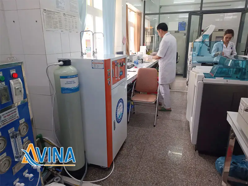 Máy lọc nước tiền xử lý cho máy xét nghiệm, máy sinh hóa Máy lọc nước tiền xử lý cho máy xét nghiệm, máy sinh hóa