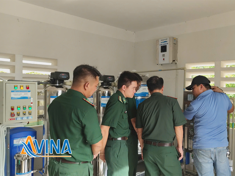 Hình ảnh hướng dẫn vận hành sử dụng bộ lọc nước RO tinh khiết 