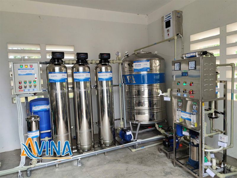 Bộ lọc nước sinh hoạt và đầu dàn lọc nước RO 150L/H