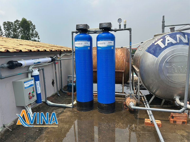 Hình ảnh bộ lọc tổng sinh hoạt có màng UF