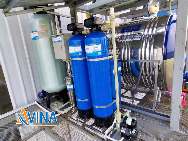 Hệ thống xử lý nước cho hệ thống làm mát máy móc của nhà máy tại Hưng Yên