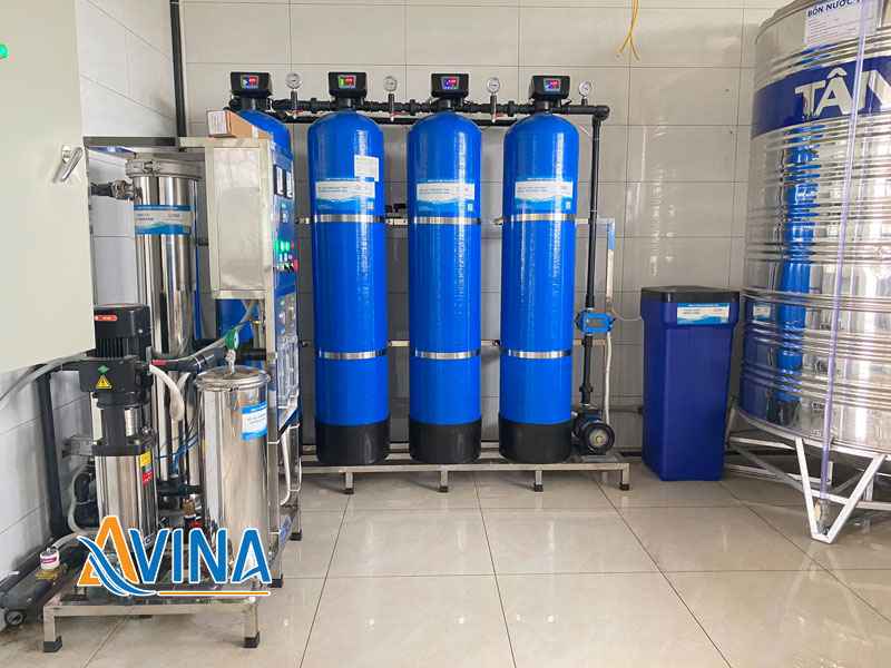 Hệ thống lọc nước RO tinh khiết 1000l/H sử dụng cho bệnh viện Hệ thống lọc nước RO tinh khiết 1000l/H sử dụng cho bệnh viện