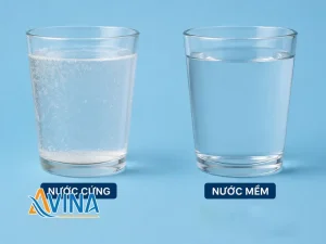 So sánh nước cứng và nước mềm