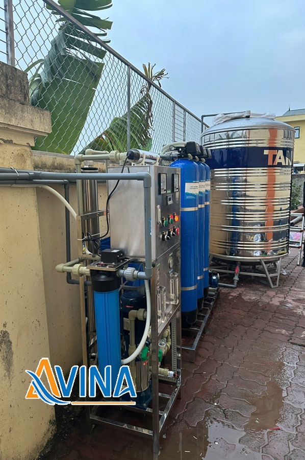 Hình ảnh hệ thống lọc nước RO tinh khiết 250L/H cho bếp ăn trường Tiểu học tại Thạch Thất - Hà Nội Hình ảnh hệ thống lọc nước RO tinh khiết 250L/H cho bếp ăn trường Tiểu học tại Thạch Thất - Hà Nội 4
