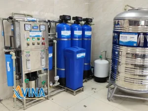 Hệ thống lọc RO 500L lắp cho bếp ăn trường mầm non tại Hà Nội