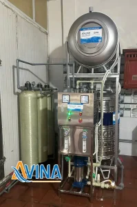 Đầu dàn lọc nước Ro 500L/h cho xưởng đá sạch