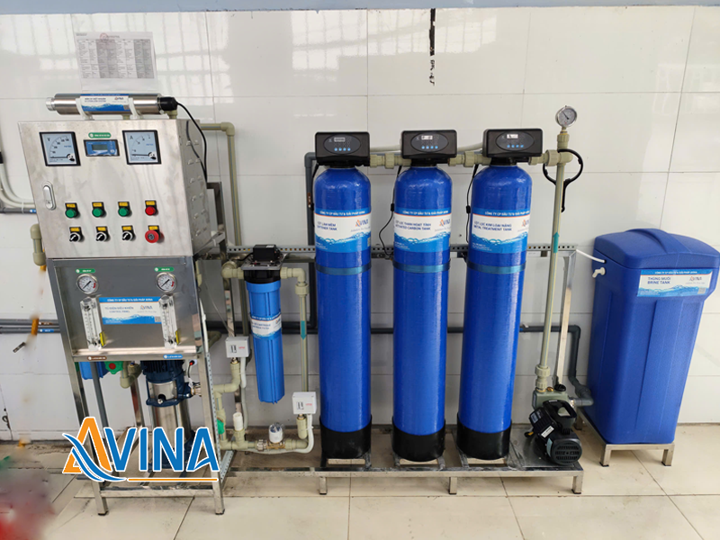 Hệ thống lọc nước RO tinh khiết 150L/h cho bếp ăn trường mầm non tại Hà Nội Hệ thống lọc nước RO tinh khiết 150L/H cho bếp ăn
